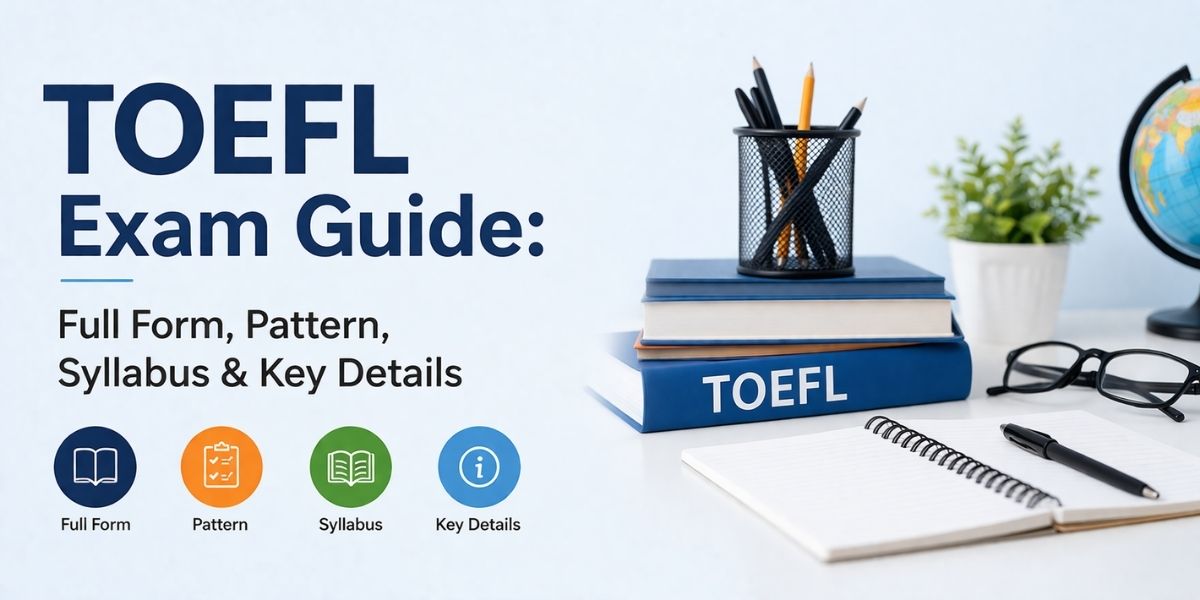 TOEFL Exam Guide: Full Form, Pattern, Syllabus & Key Details