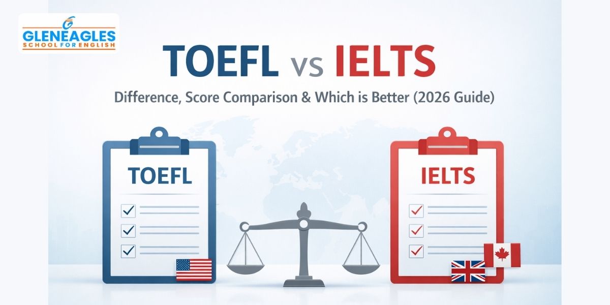 TOEFL vs IELTS: Difference, Score Comparison & Which is Better (2026 Guide)