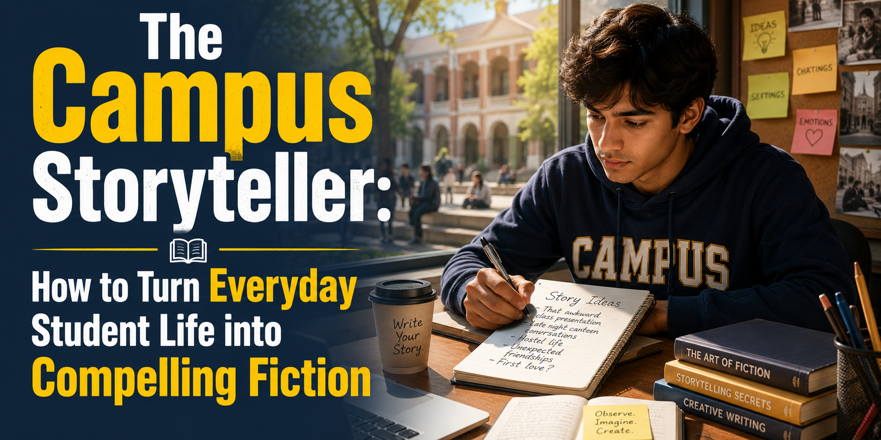 The Campus Storyteller: How to Turn Everyday Student Life into Compelling Fiction