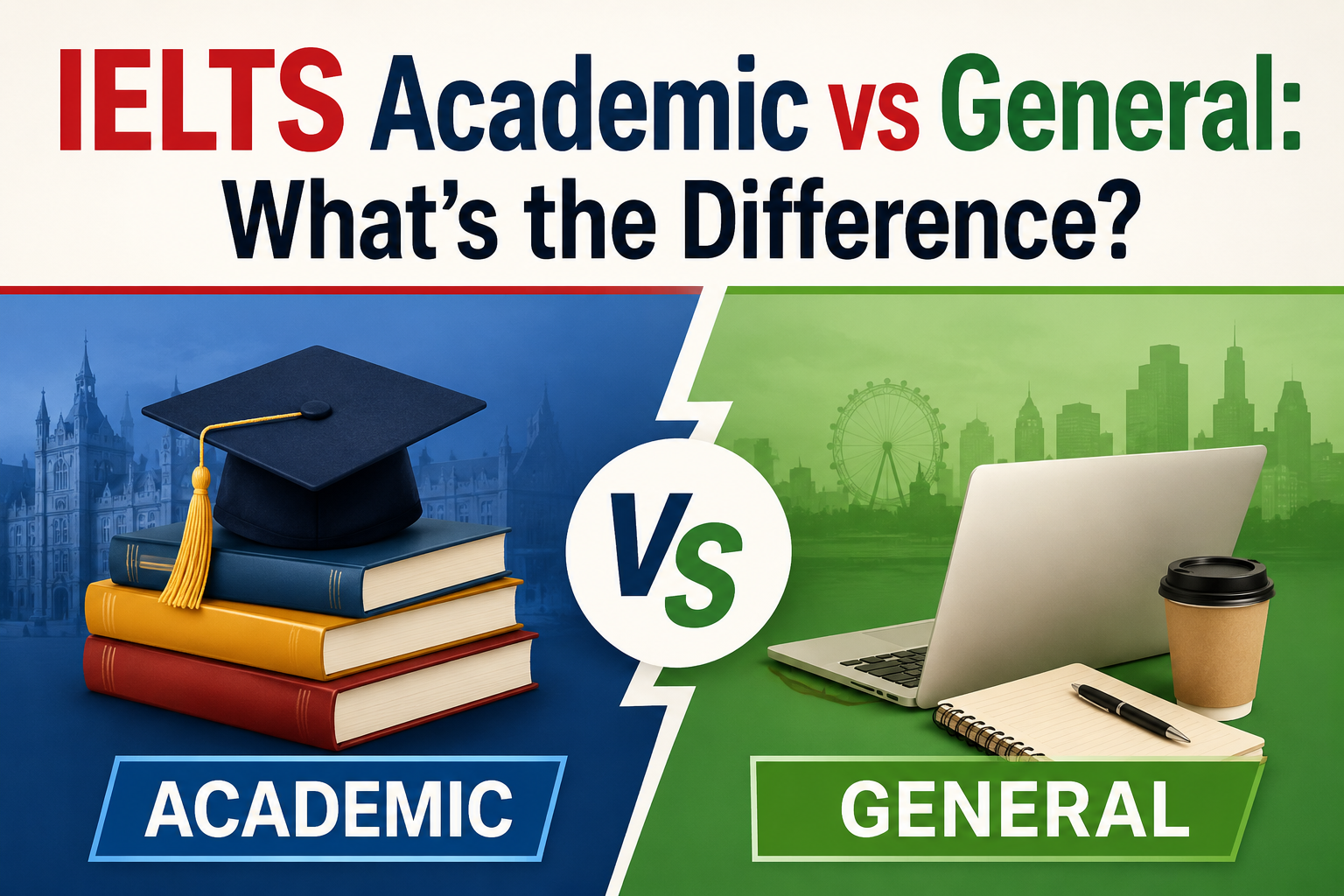 IELTS Academic vs General: What's the Difference?