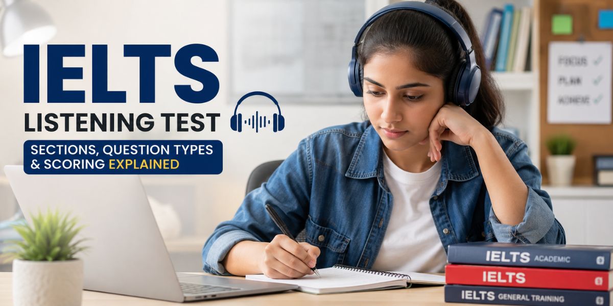 IELTS Listening Test: Sections, Question Types and Scoring Explained
