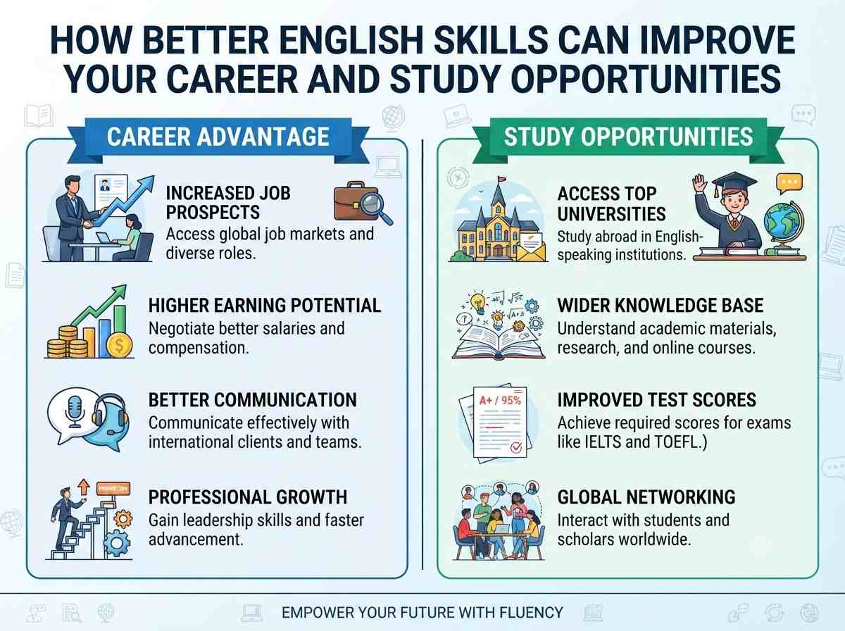 How Better English Skills Can Improve Your Career and Study Opportunities