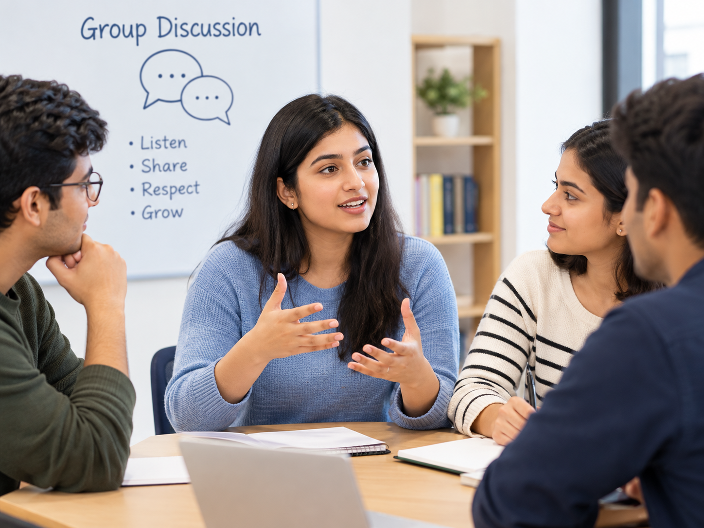 How to Express Your Opinions Clearly in English During Group Discussions
