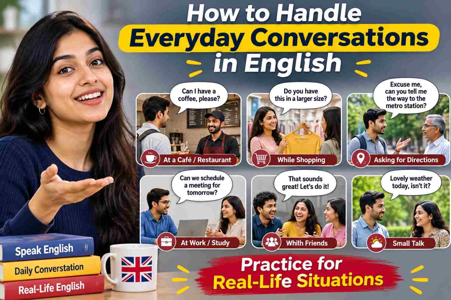 How to Handle Everyday Conversations in English: Practice for Real-Life Situations